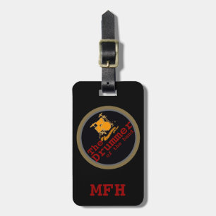 drums ~ traveller drummer gepäckanhänger