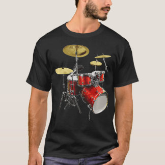 Drumset Design Music and Drums Premium T-Shirt