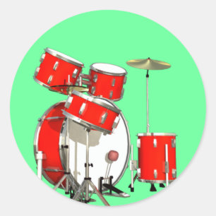 Drumset Stickers