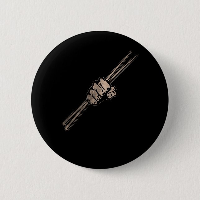 Drumstick Button (Vorderseite)
