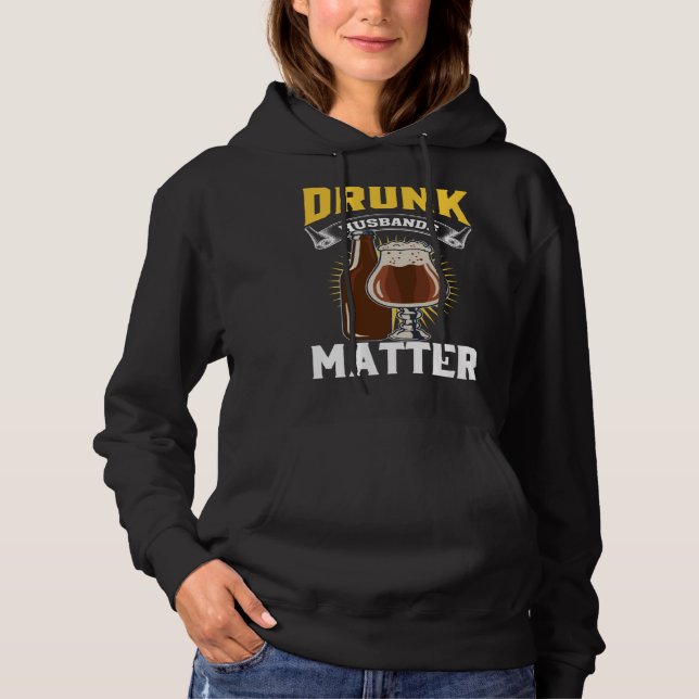 Drunk Husband Matter Beer For Husband And Wife  2 Hoodie (Vorderseite)