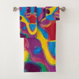 Drunk on Candy Badhandtuch Set