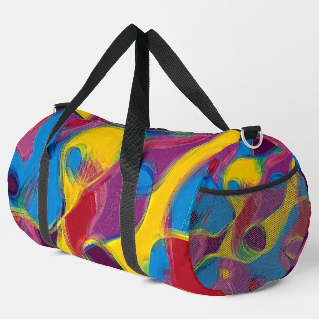 Drunk on Candy Duffle Bag (Rechte Ecke)