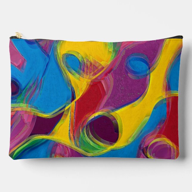 Drunk on Candy Zubehörtasche (Vorderseite)