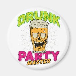 Drunk Zombie Magnet