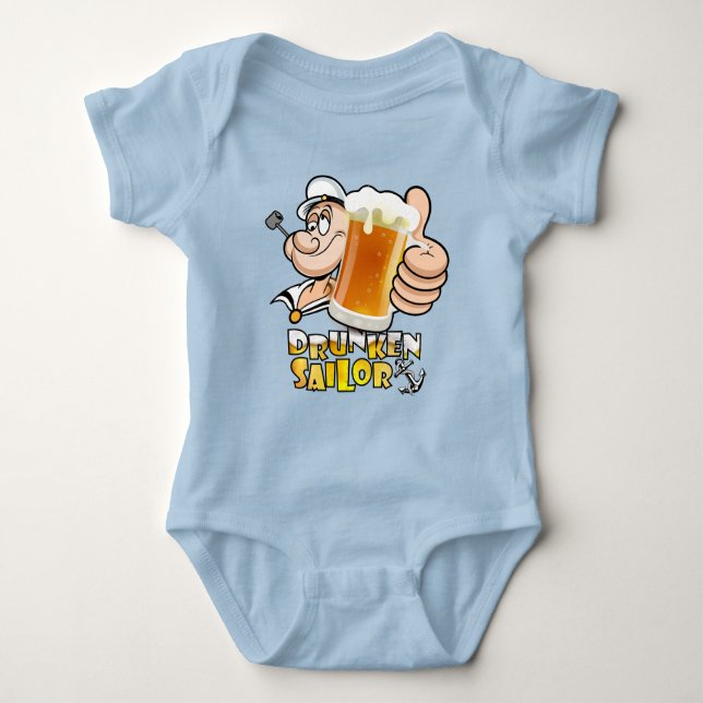 Drunken Sailor | Baby Strampler (Vorderseite)