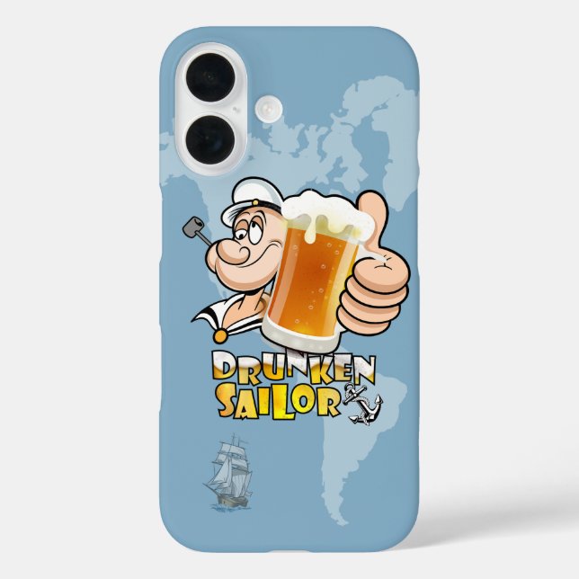 Drunken Sailor | Case-Mate iPhone Hülle (Rückseite)