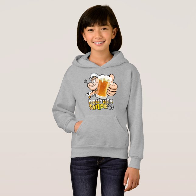 Drunken Sailor | Kids Hoodie (Vorne ganz)