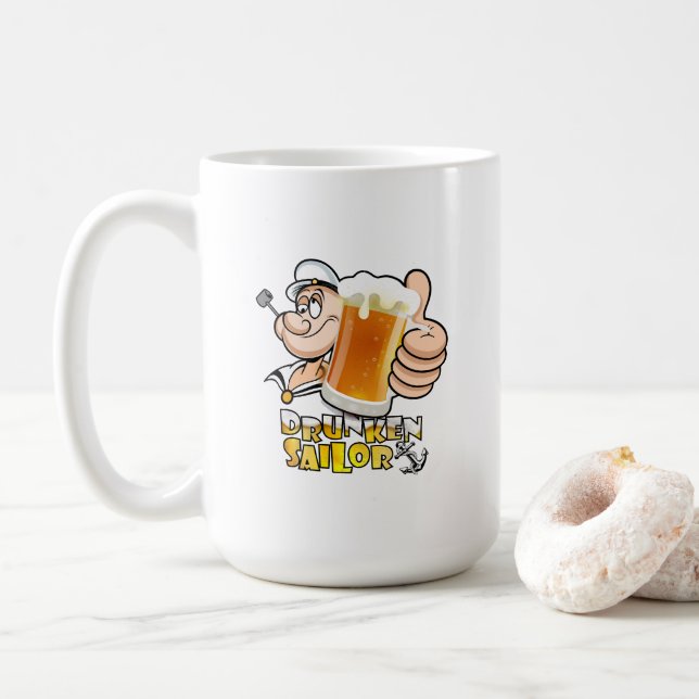 Drunken Sailor | Klassische Tasse #15 (Mit Donut)
