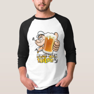 Drunken Sailor   Männer 3/4 Seehecht Raglan T-Shirt