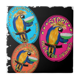 DRUNKIN PARROTS FLIESE