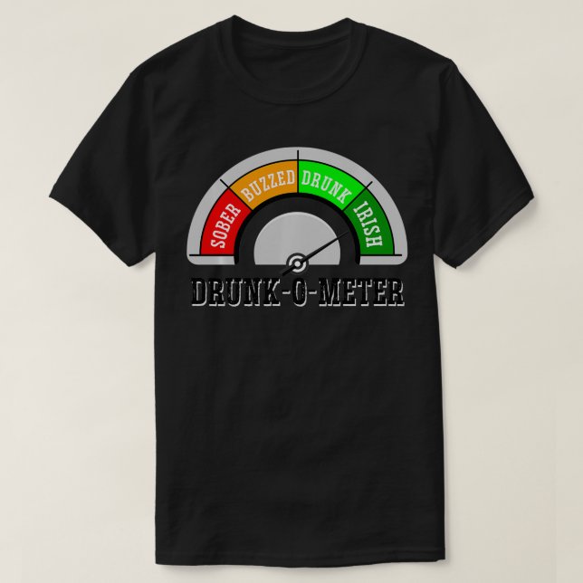 DrunkOMeter St T-Shirt (Design vorne)