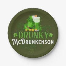 Drunky McDrunkerson St. Patrick's Day