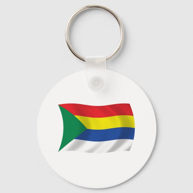 Druze Flag Schlüsselanhänger (Vorderseite)