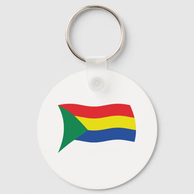 Druze Flag Schlüsselanhänger (Vorderseite)