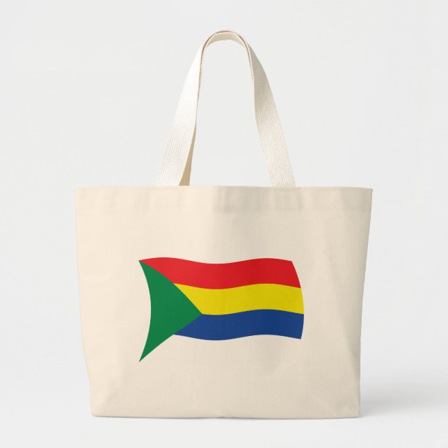 Druze Flag Toag Jumbo Stoffbeutel (Vorne)