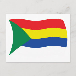 Druzen-Flagge Postkarte