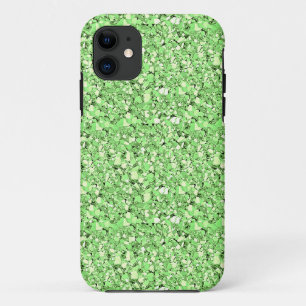 Druzy kristall - peridot green iPhone 11 hülle