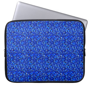 Druzy Kristall - Sapphire blue Laptopschutzhülle