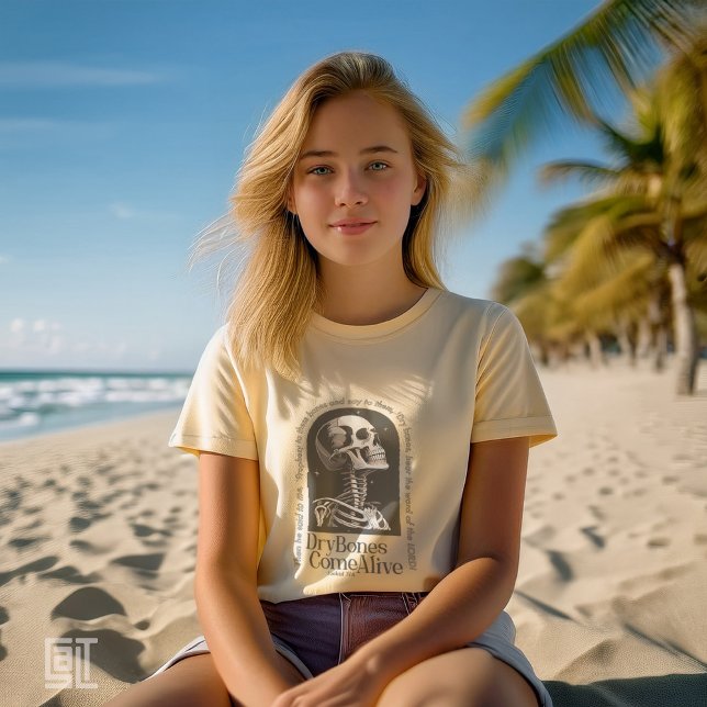 Dry Bones Come Alive Ezekiel NOTW Christliche Insp T-Shirt (Von Creator hochgeladen)