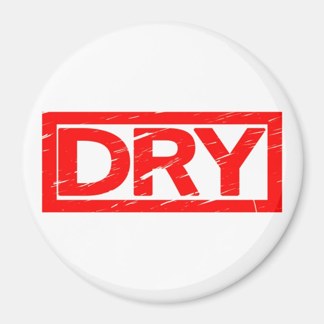 Dry Briefmarke Magnet (Vorne)