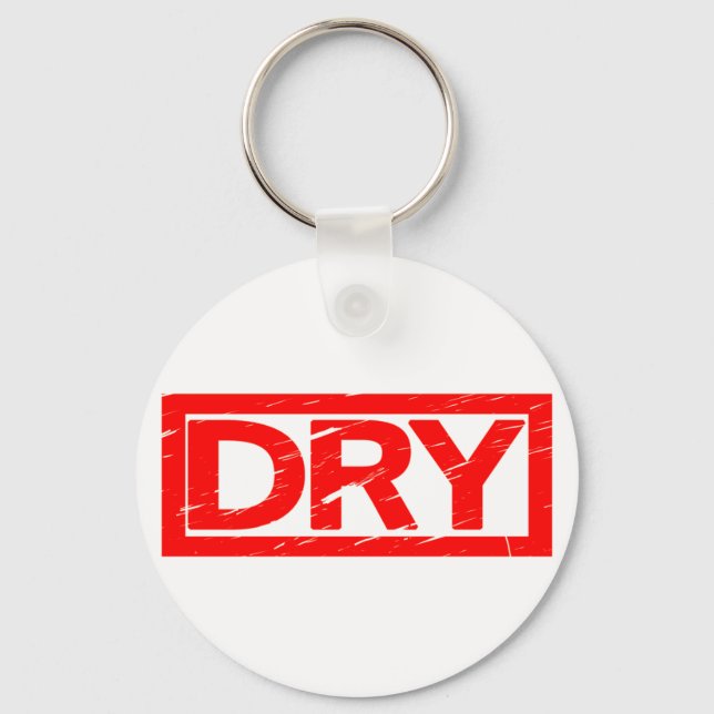 Dry Briefmarke Schlüsselanhänger (Vorderseite)