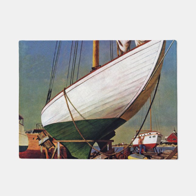 Dry Dock von John Atherton Fußmatte (Vorderseite)