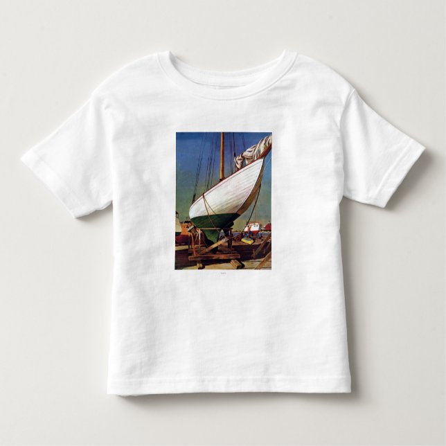 Dry Dock von John Atherton Kleinkind T-shirt (Vorderseite)