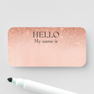 Dry Erase Wiederverwendbare benutzerdefinierbare R Namensschild