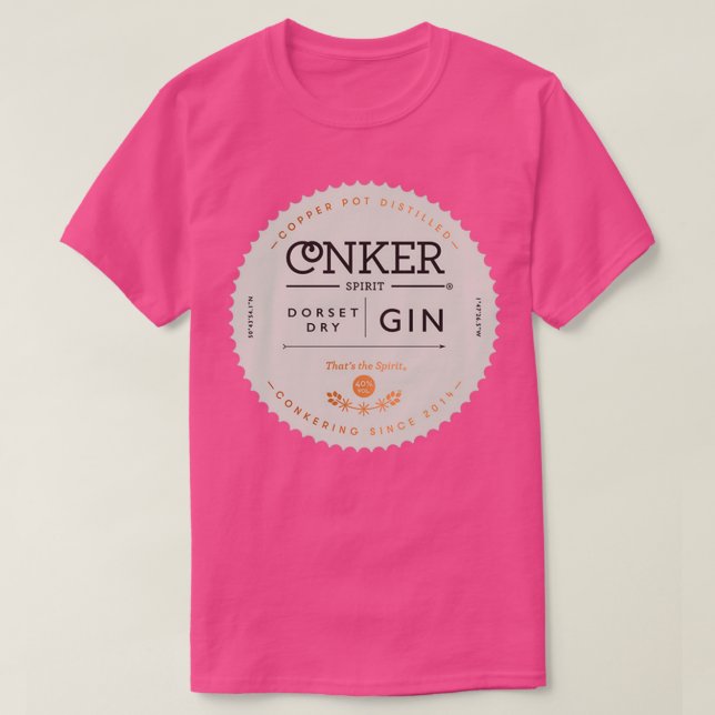 Dry Gin Conker Spirit T T-Shirt (Design vorne)