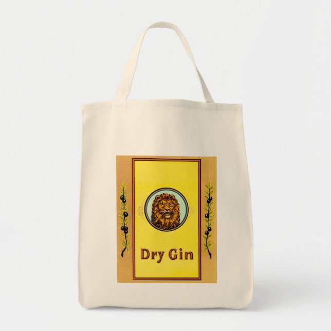 Dry Gin Lion Tragetasche (Vorne)