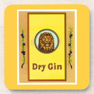Dry Gin Lion Untersetzer