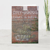 Dry Goods Aroma Bursts Ghost Signs und Graffiti