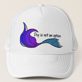 Dry ist kein alternativer blauer/lila Meraid-Schwa Truckerkappe