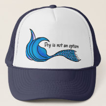 Dry ist kein Option Blue Mermaid Schwanz