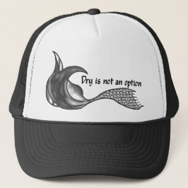 Dry ist kein Option Chrome Stil Truckerkappe