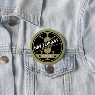 Dry January Challenge Ermutigung Button