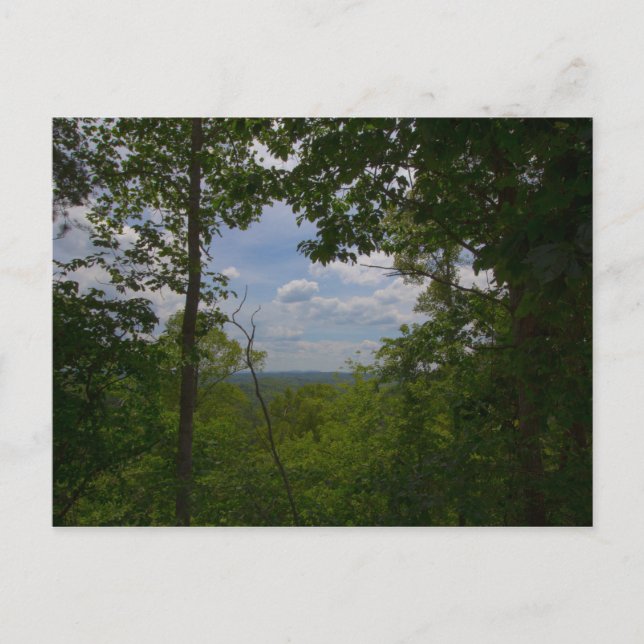 Dry Land Bridge Overlook, Kentucky Postkarte (Vorderseite)