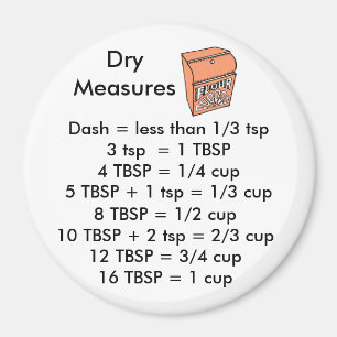 Dry Measurement ROUND Magnet