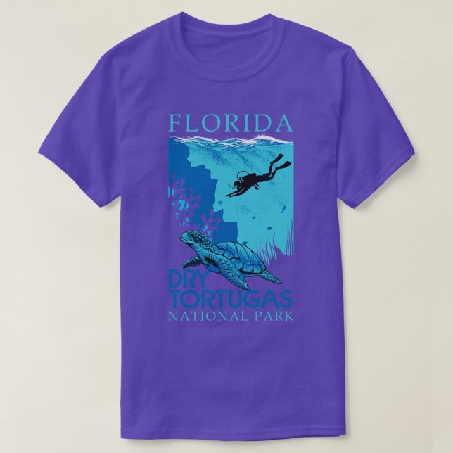 Dry National Park Florida T-Shirt (Design vorne)