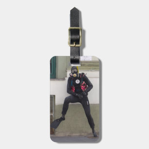 Dry Scuba Diver Gepäckanhänger