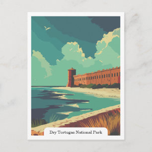 Dry Tortugas National Park, Florida, USA Postkarte
