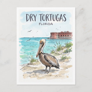 Dry Tortugas National Park Key West Florida Postkarte