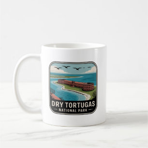 Dry Tortugas National Park Reise-Emblem Kaffeetasse