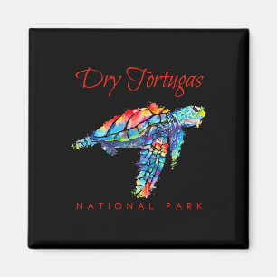 Dry Tortugas Nationalpark Aquarell Meeresschildkrö Magnet