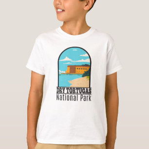 Dry Tortugas Nationalpark Florida Fort Vintag T T-Shirt