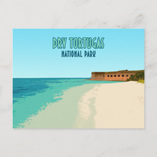Dry Tortugas Nationalpark Florida Postkarte