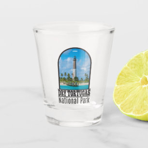 Dry Tortugas Nationalpark Florida Vintag Schnapsglas