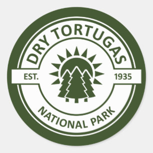 Dry Tortugas Nationalpark Runder Aufkleber