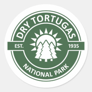 Dry Tortugas Nationalpark Runder Aufkleber
